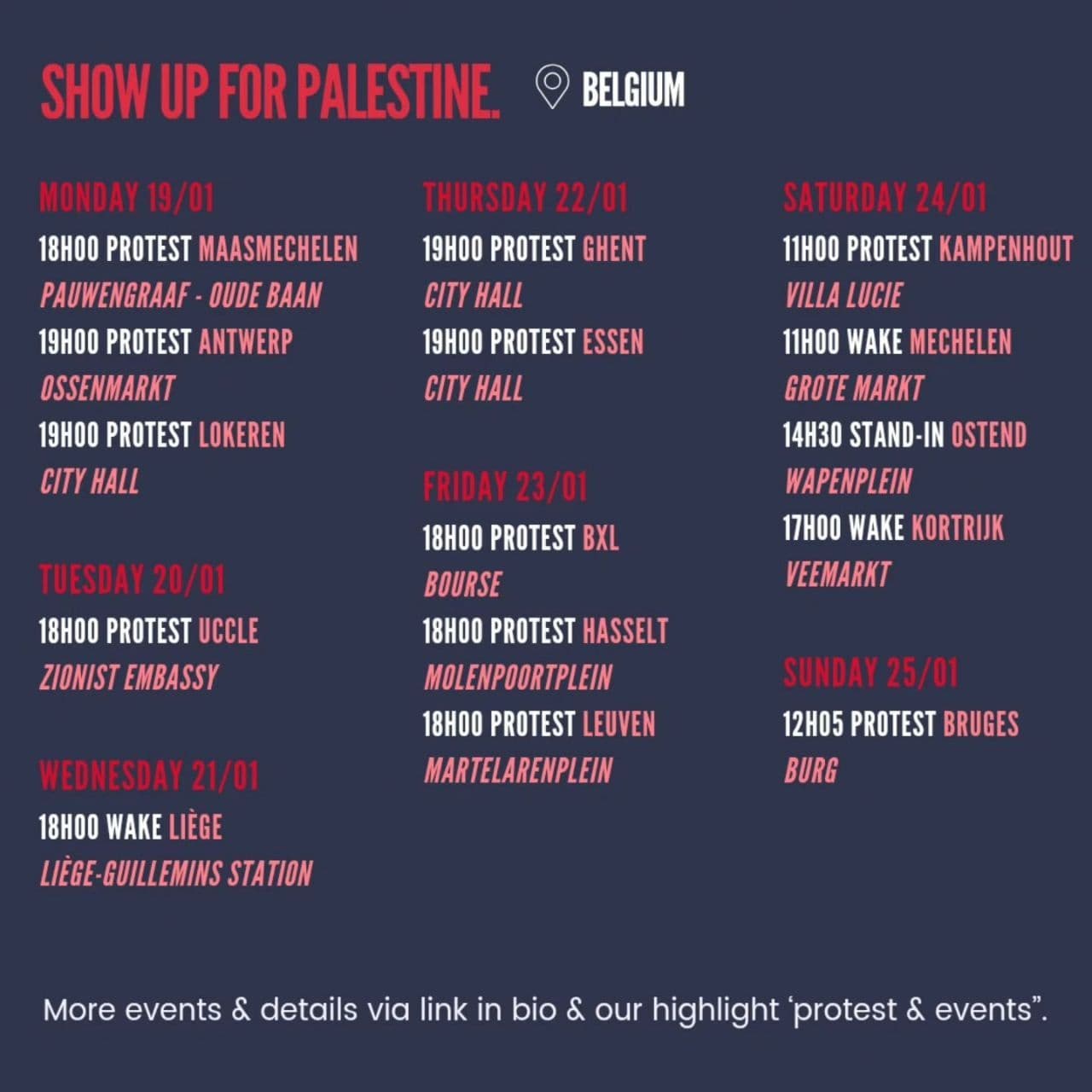 SHOW UP FOR PALESTINE / Essen