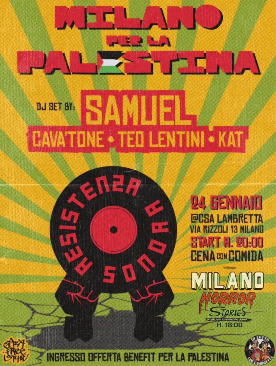 MILANO PER LA PALESTINA 
