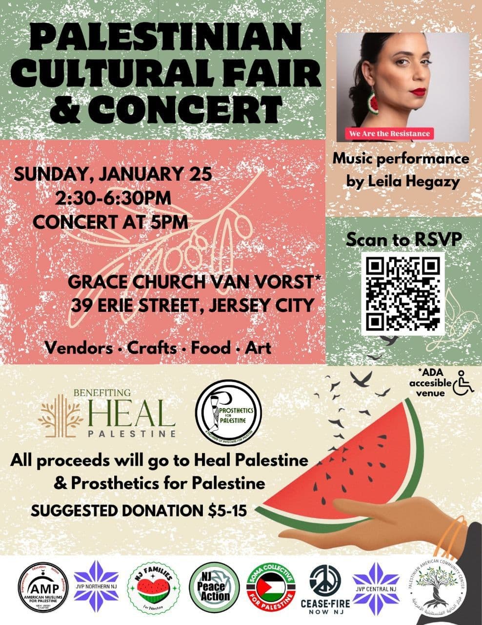 PALESTINIAN CULTURAL FAIR & CONCERT