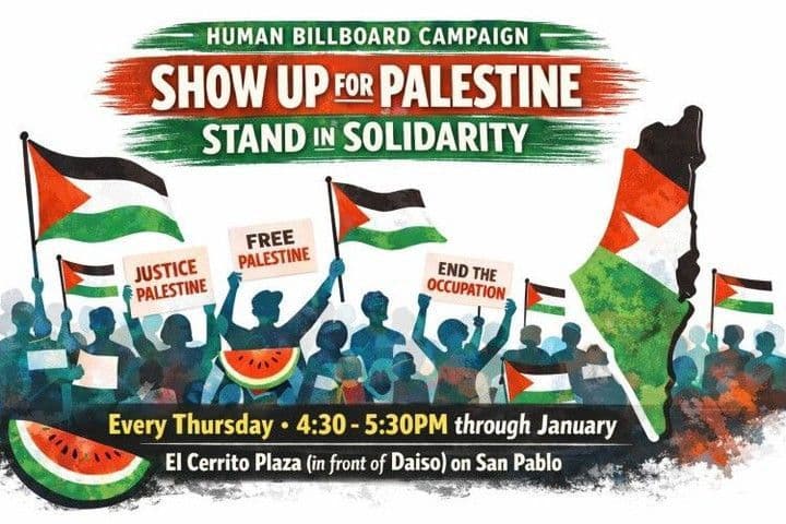 SHOW UP FOR PALESTINE