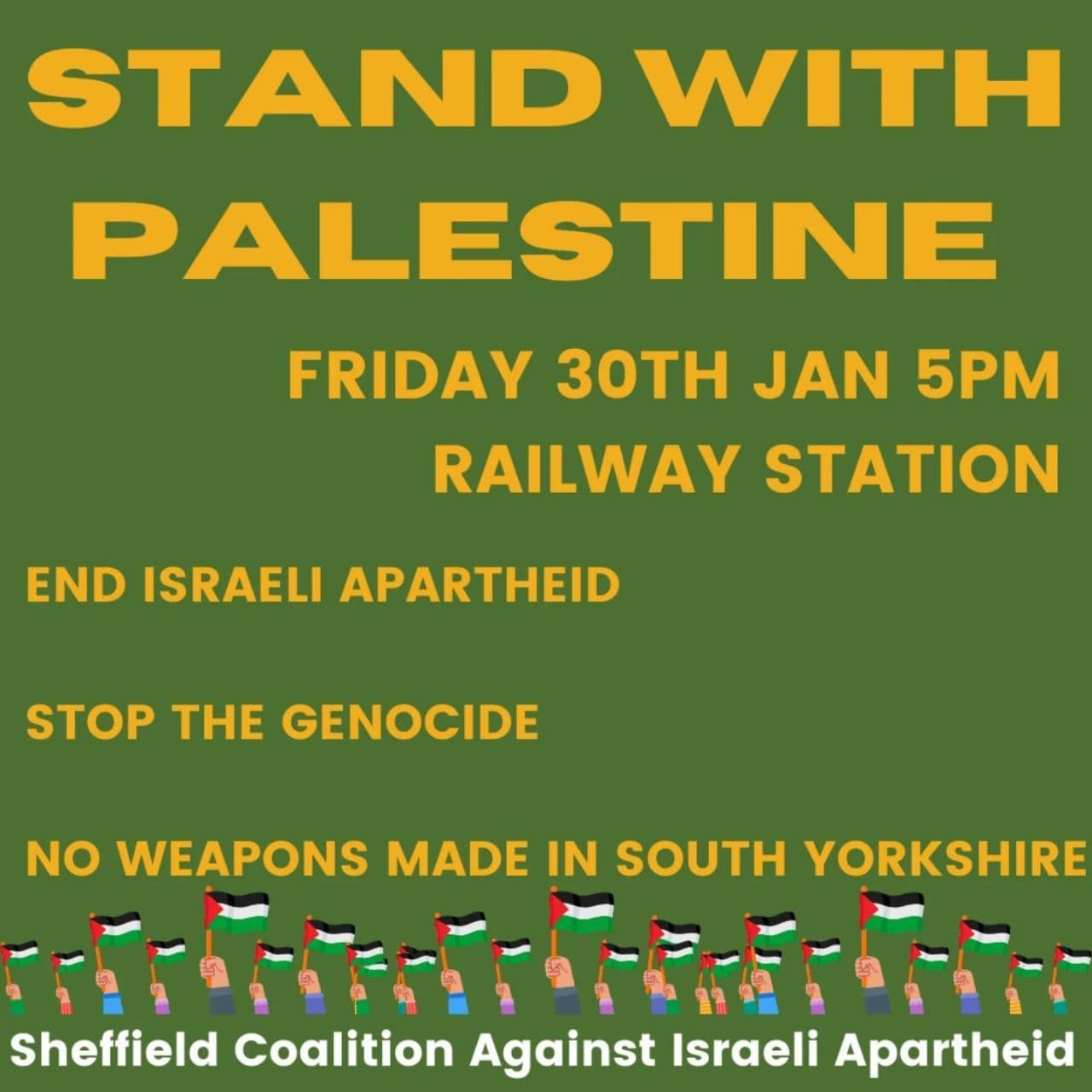 STAND WITH PALESTINE