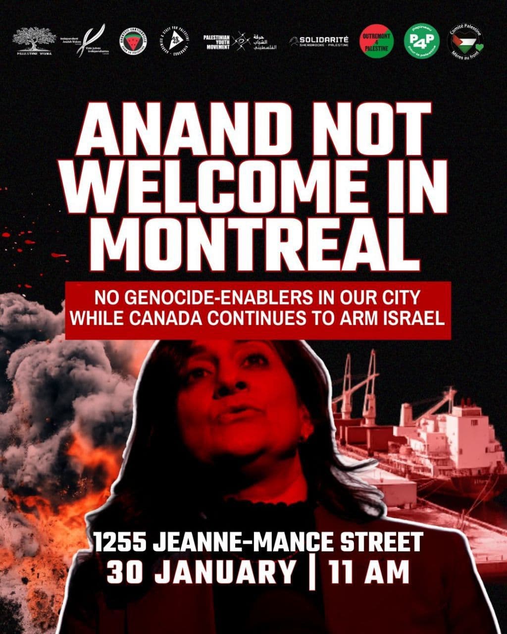 ANAND NOT WELCOME IN MONTREAL