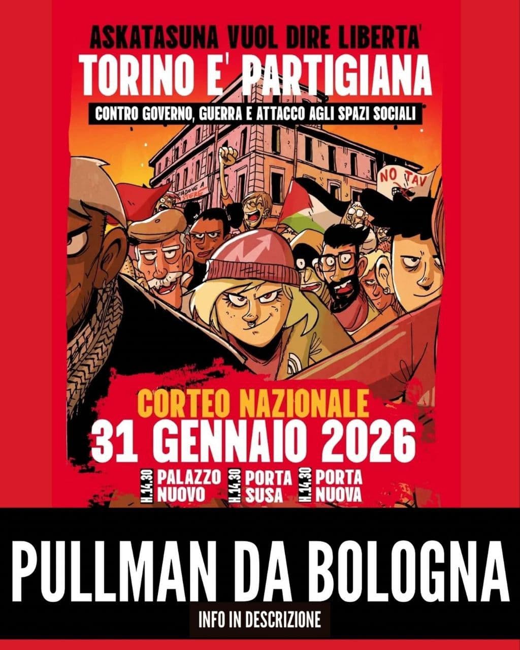 ASKATASUNA VUOL DIRE LIBERTA TORINO E PARTIGIANA