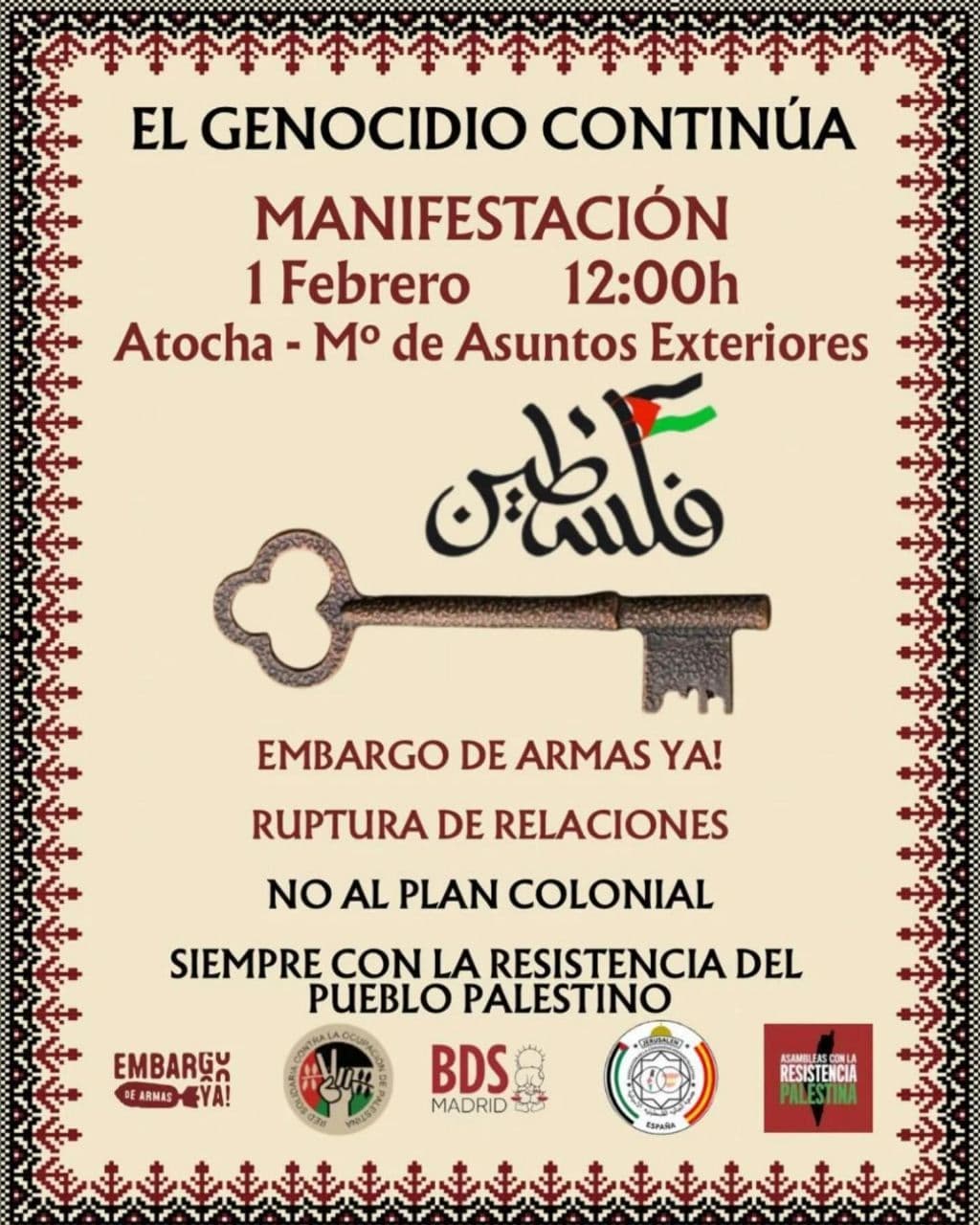 EL GENOCIDIO CONTINÚA