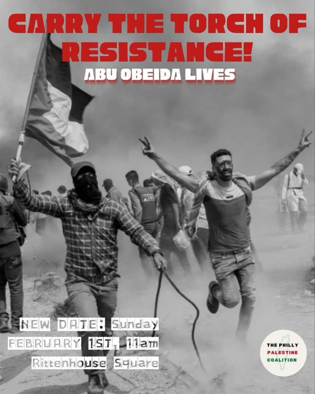 CARRY THE TORCH OF RESISTANCE!