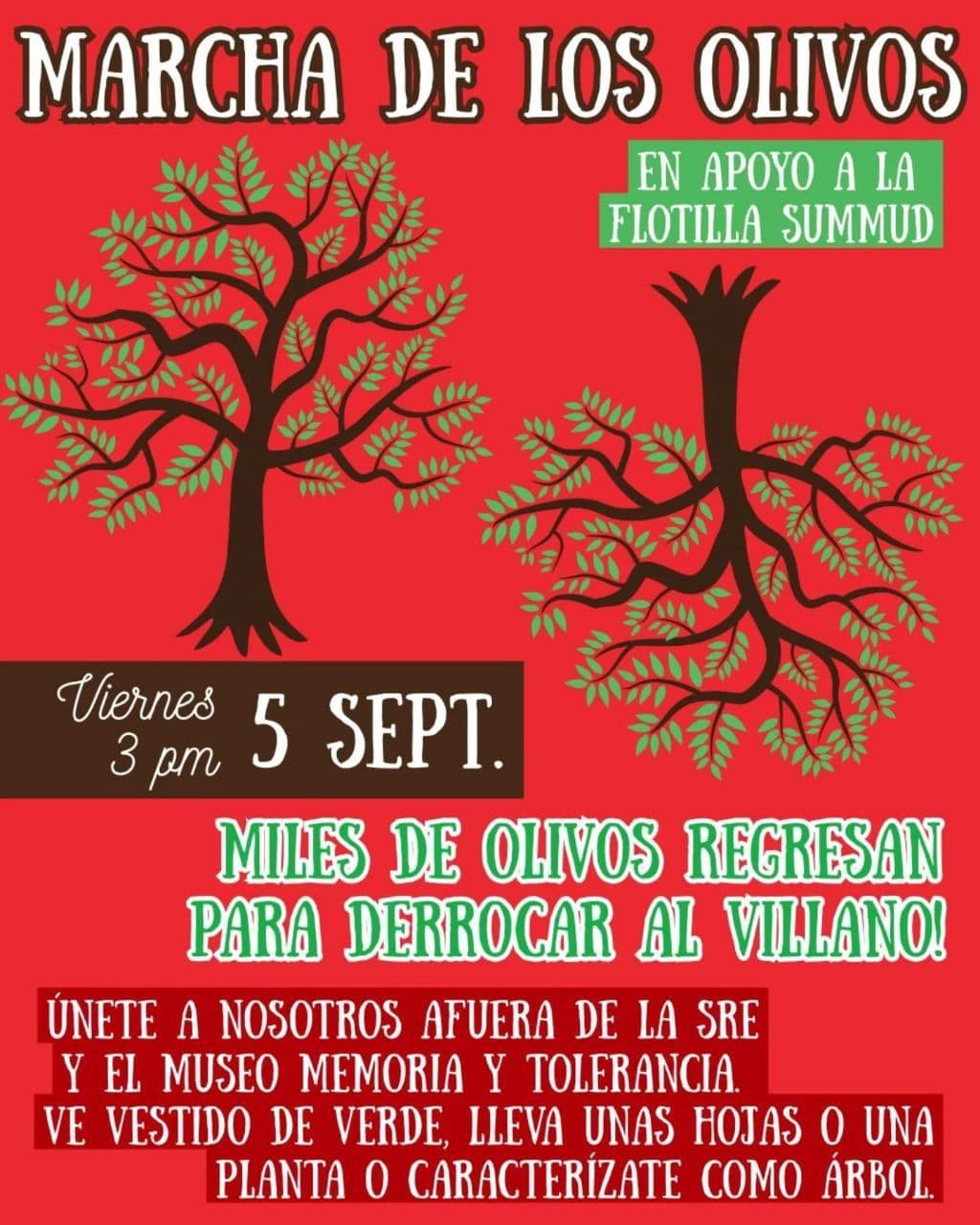 MARCHA DE LOS OLIVOS