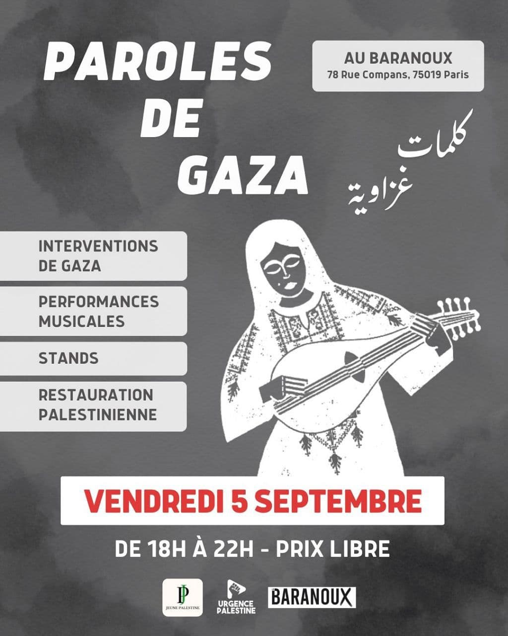 PAROLES DE GAZA