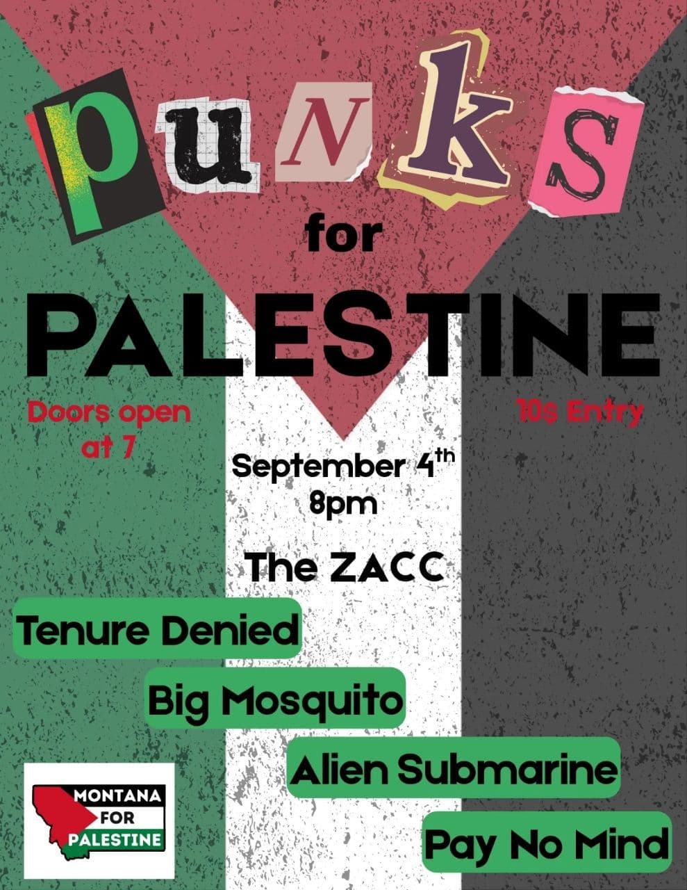 PUNKS FOR PALESTINE