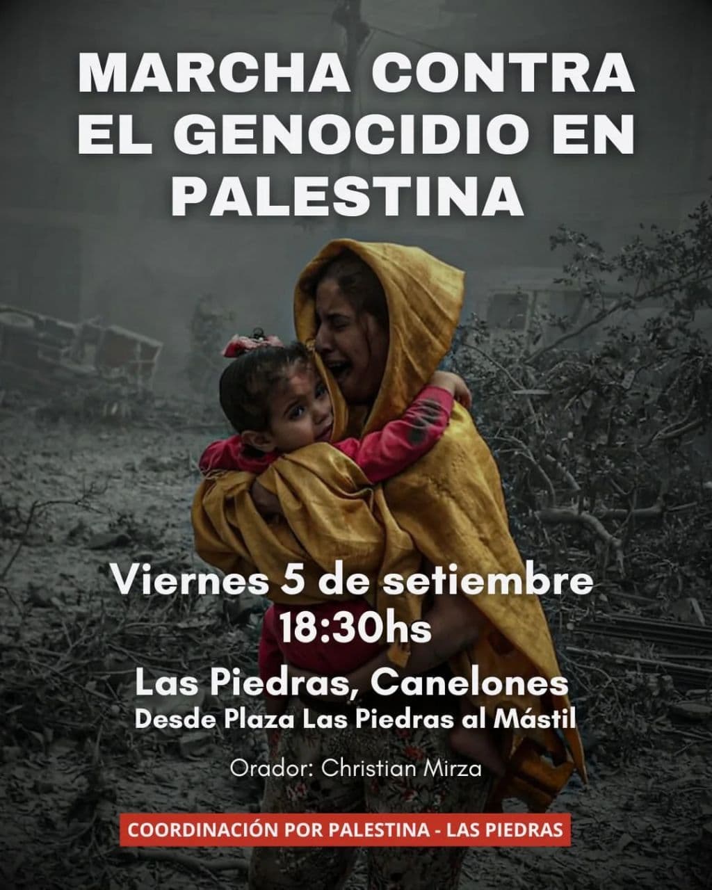 MARCHA CONTRA EL GENOCIDIO EN PALESTINA