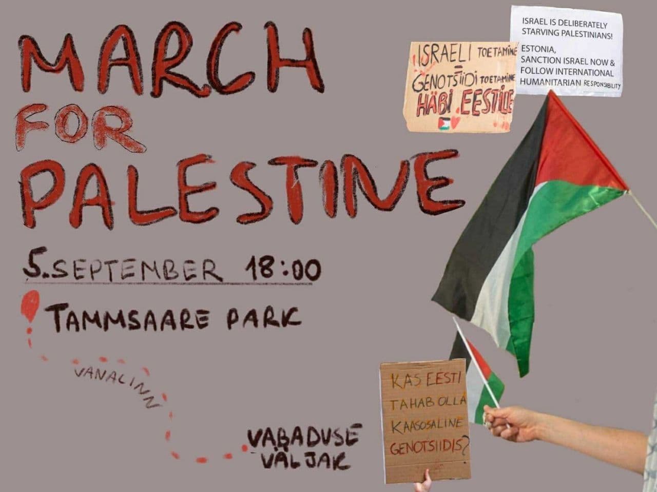 MARCH FOR PALESTINE