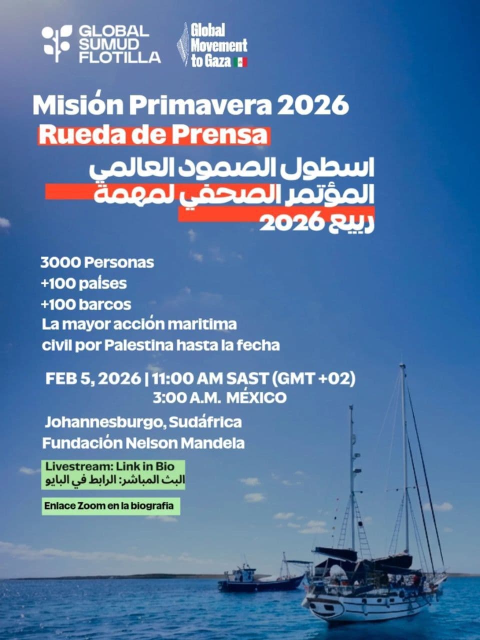 Misión Primavera 2026 Rueda de Prensa