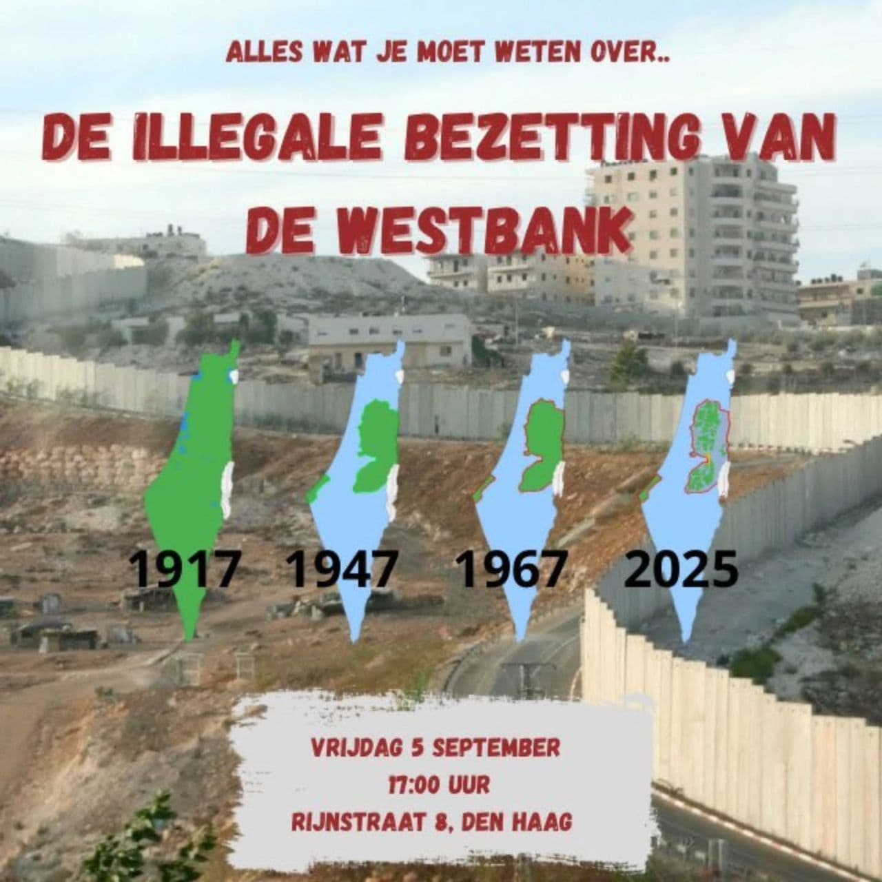 DE ILLEGALE BEZETTING VAN DE WESTBANK