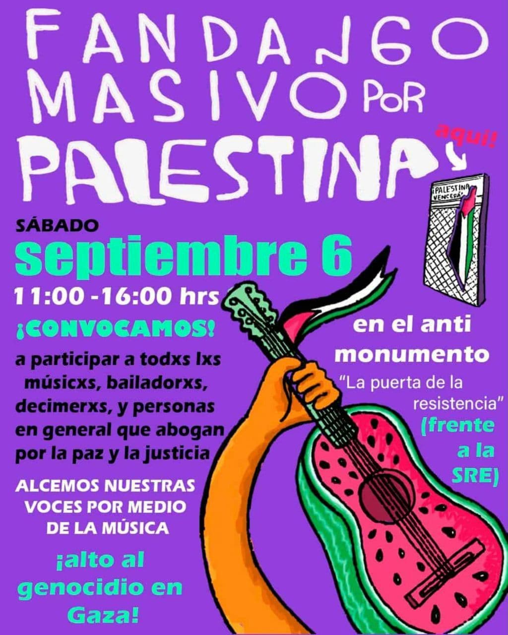FANDANGO MASIVO POR PALESTINA