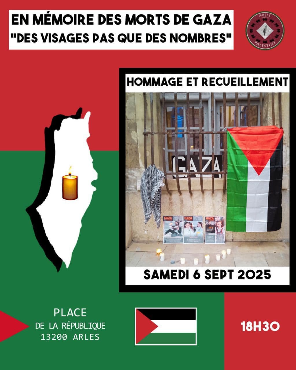 EN MÉMOIRE DES MORTS DE GAZA