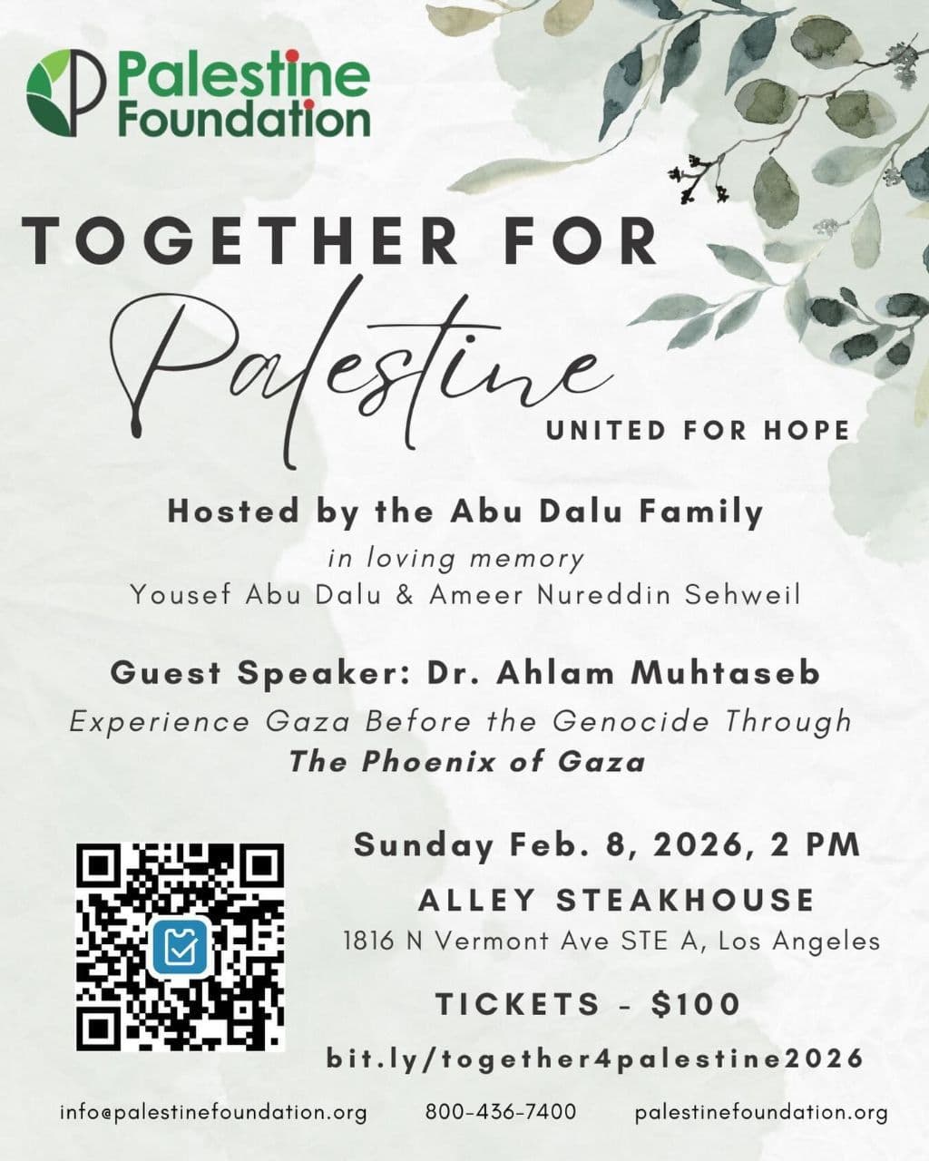 TOGETHER FOR Palestine