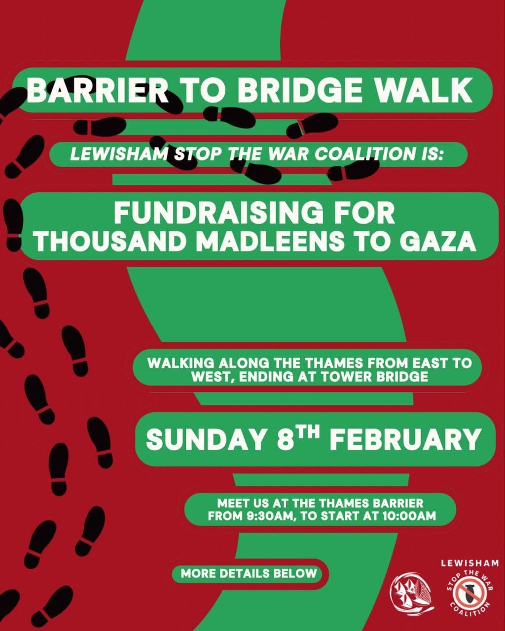 BARRIER TO BRIDGE WALK