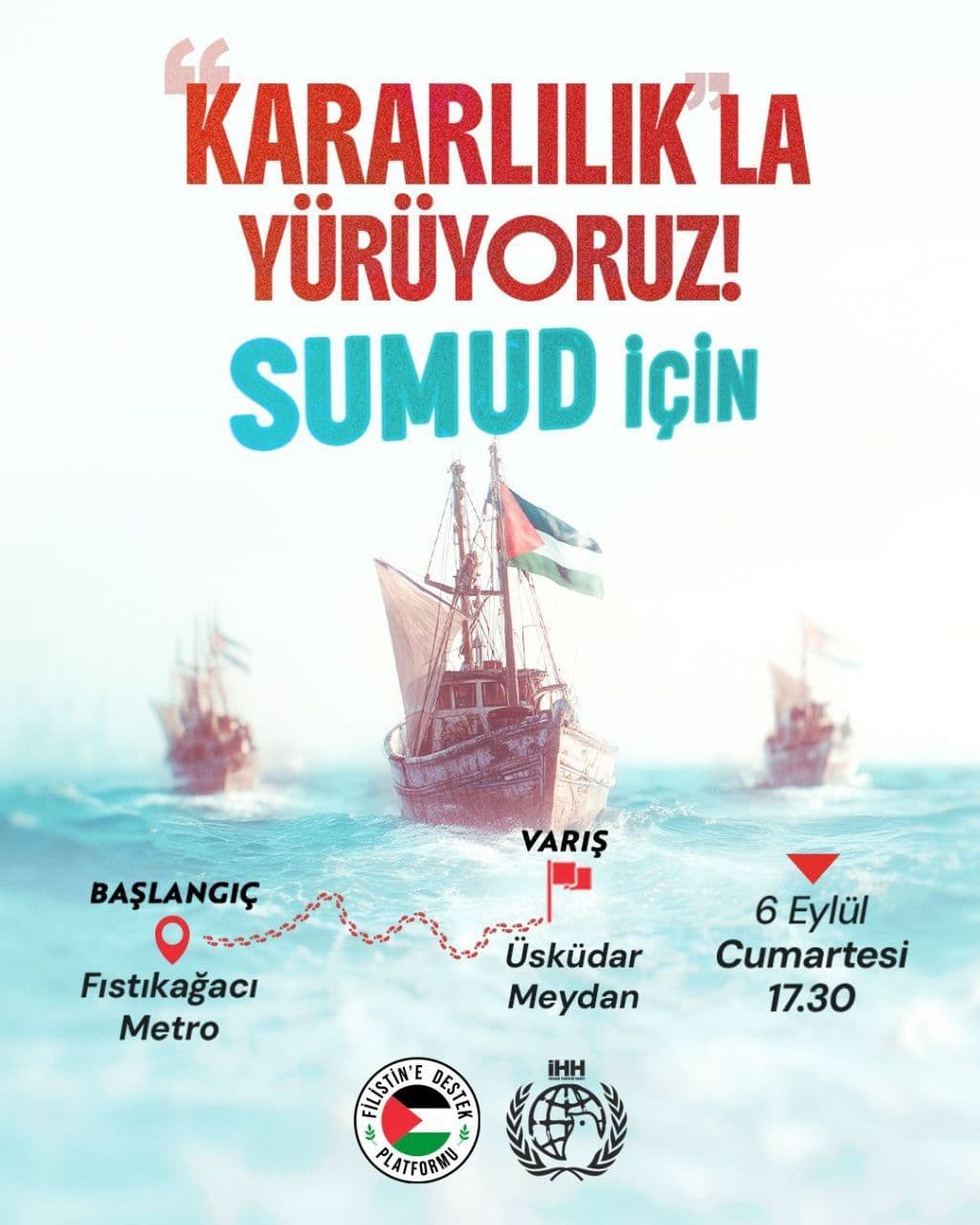 'KARARLILIK LA YURÜYORUZ!