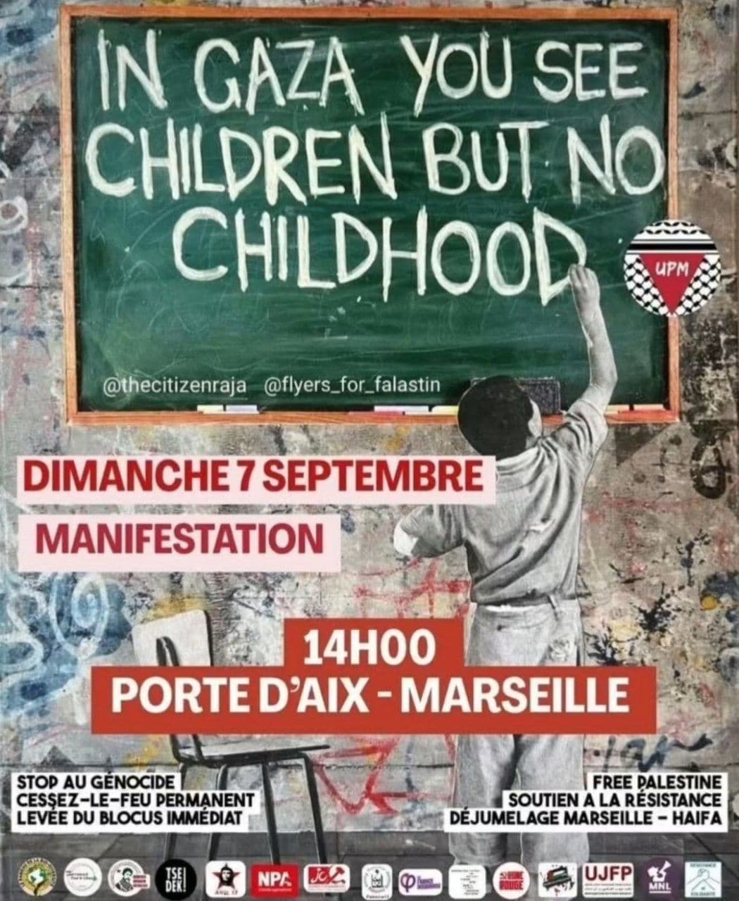 IN GAZA YOU SEE CHILDREN BUT NO CHILDHOOD