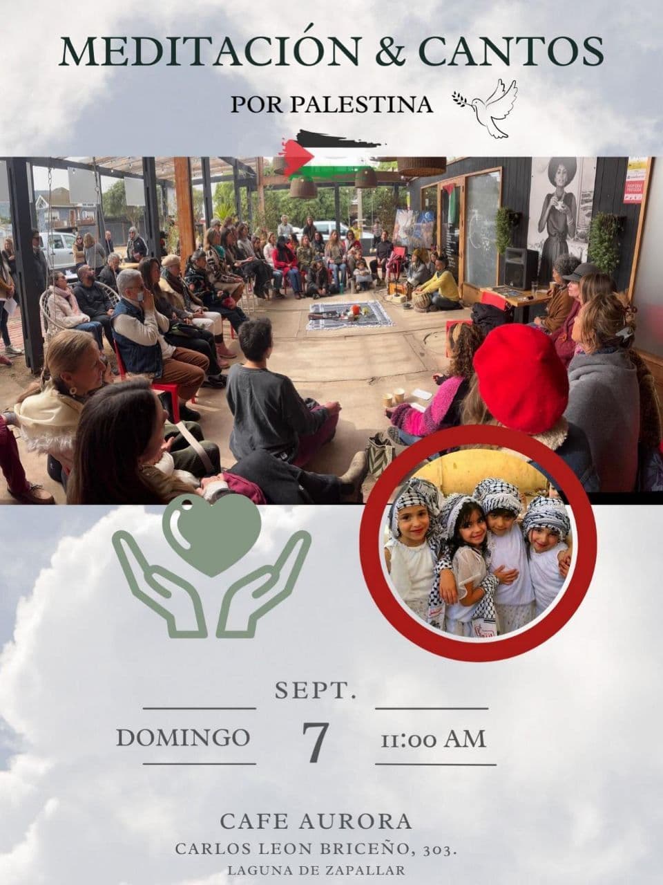 MEDITACIÓN & CANTOS POR PALESTINA