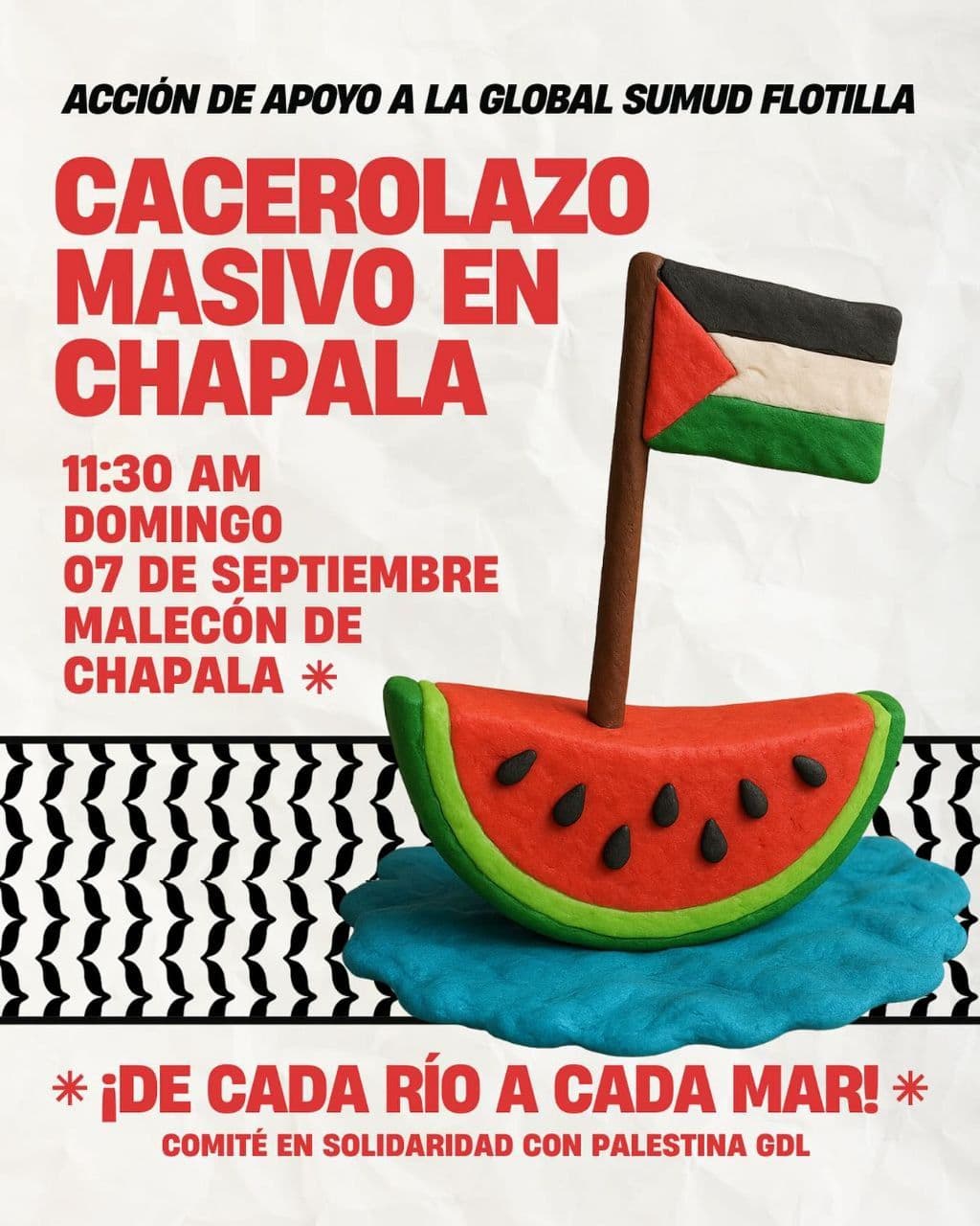 CACEROLAZO MASIVO EN CHAPALA