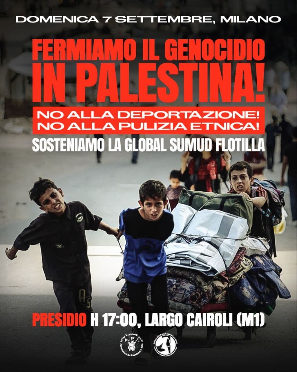 FERMIAMO IL GENOCIDIO IN PALESTINA!