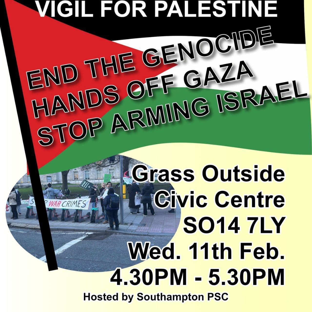 VIGIL FOR PALESTINE