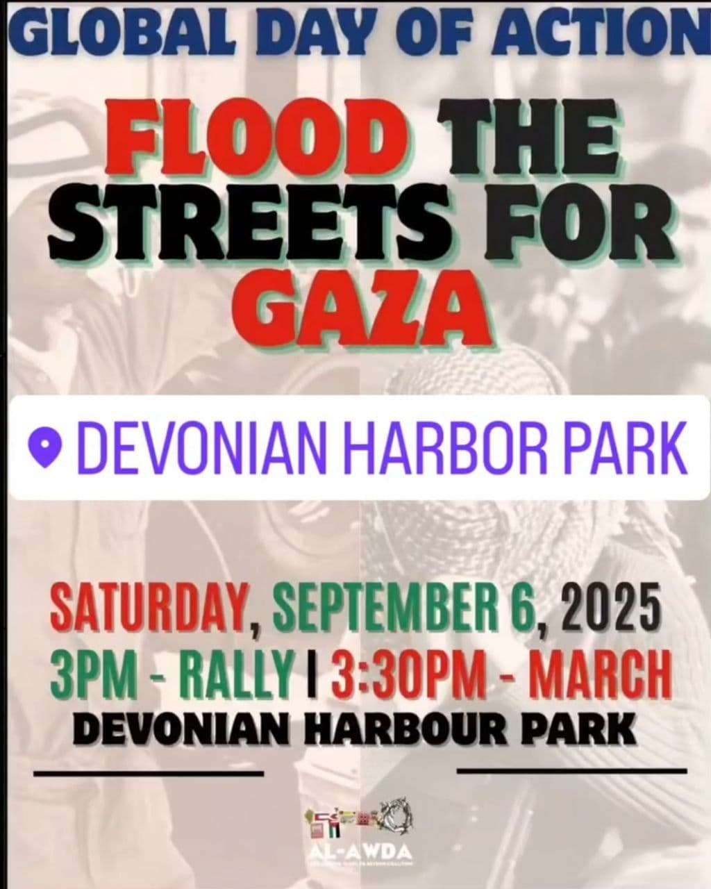 FLOOD THE STREETS FOR GAZA
