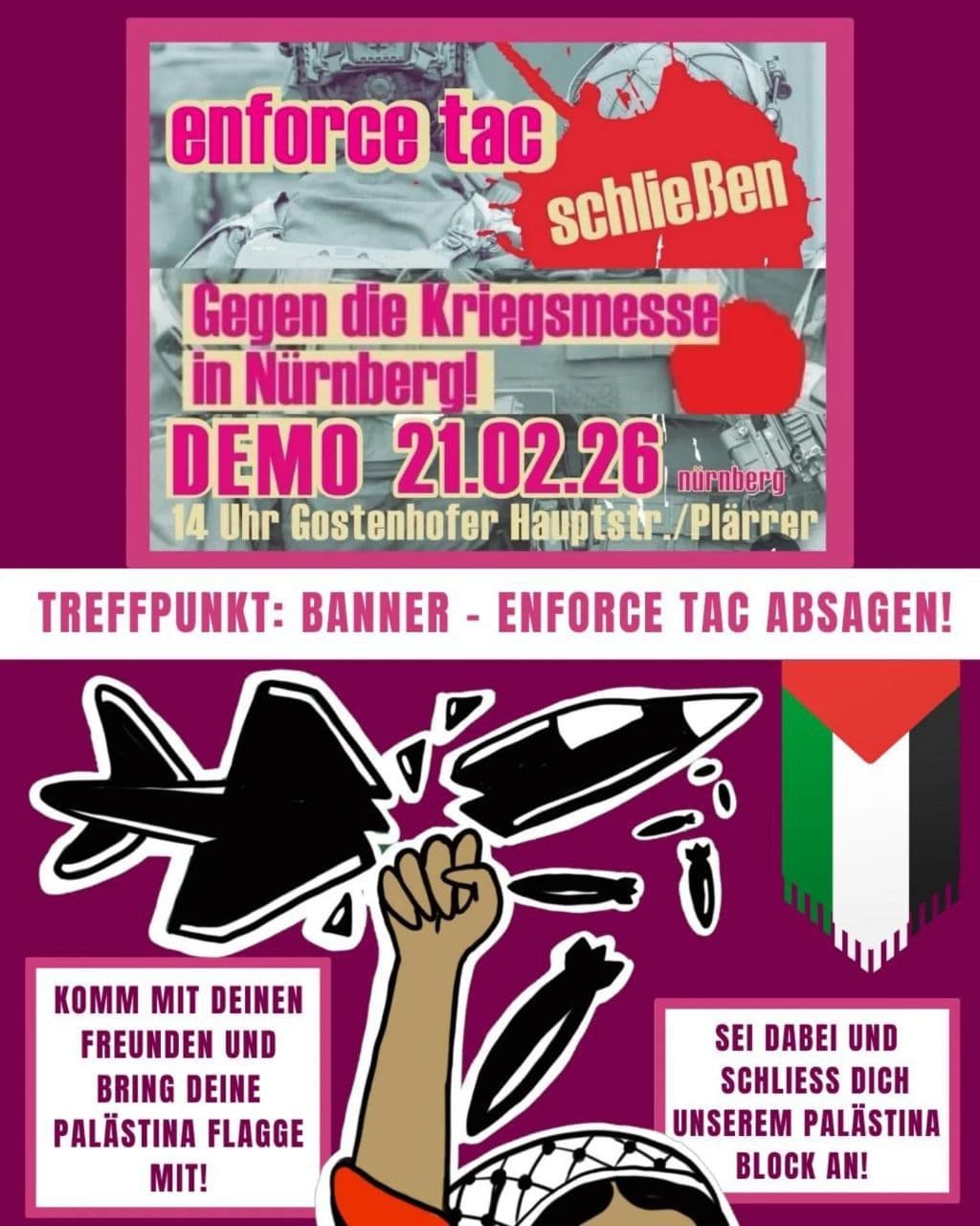 enforce tac schließen