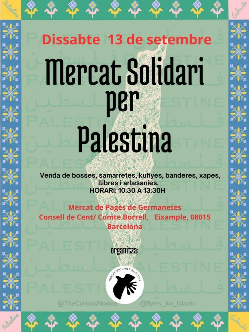 Mercat Solidari per Palestina
