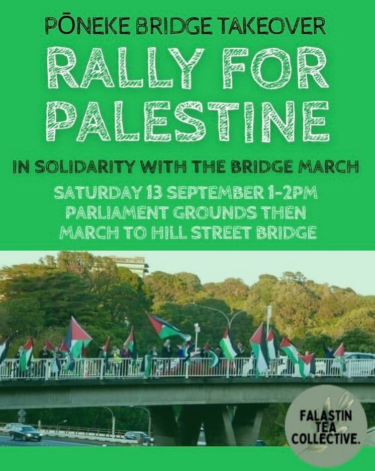 RALLY FOR PALESTINE