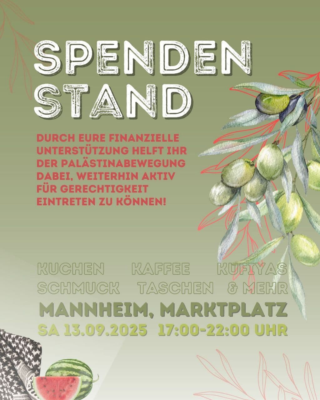 SPENDEN STAND
