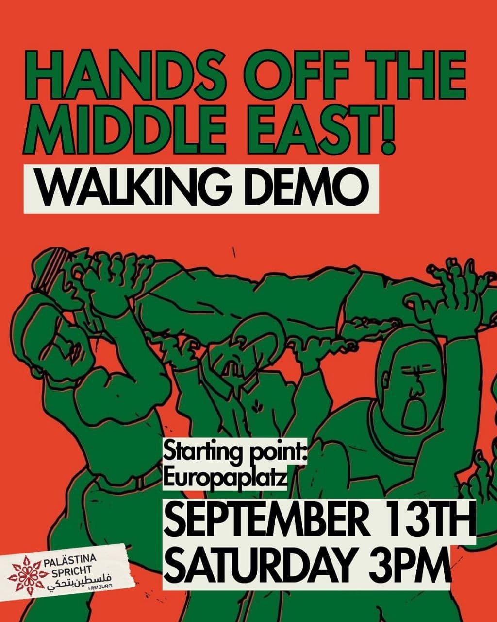 HANDS OFF THE MIDDLE EAST!