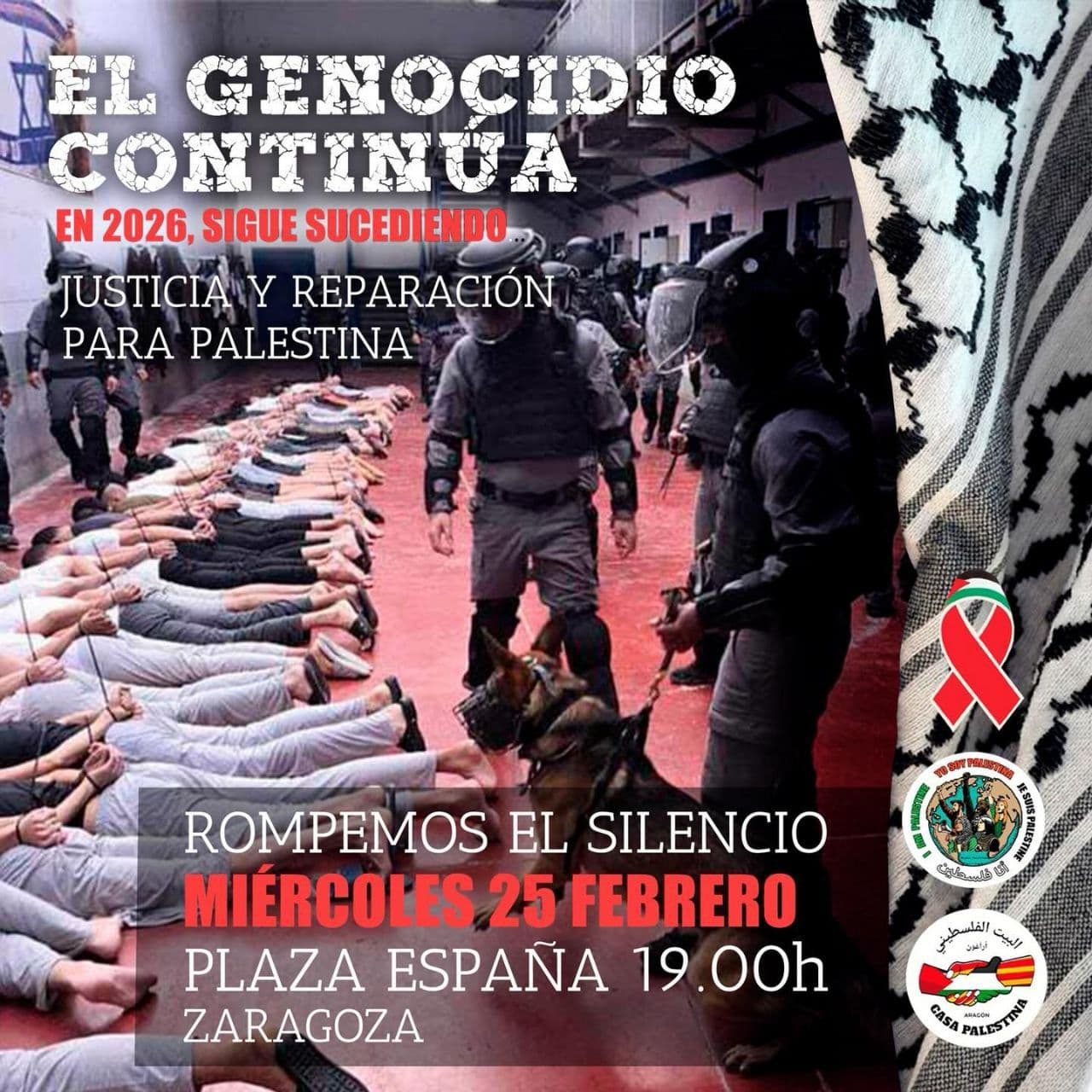 EL GENOCIDIO CONTINUA