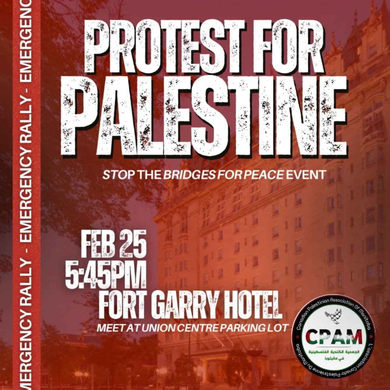 PROTEST FOR PALESTINE