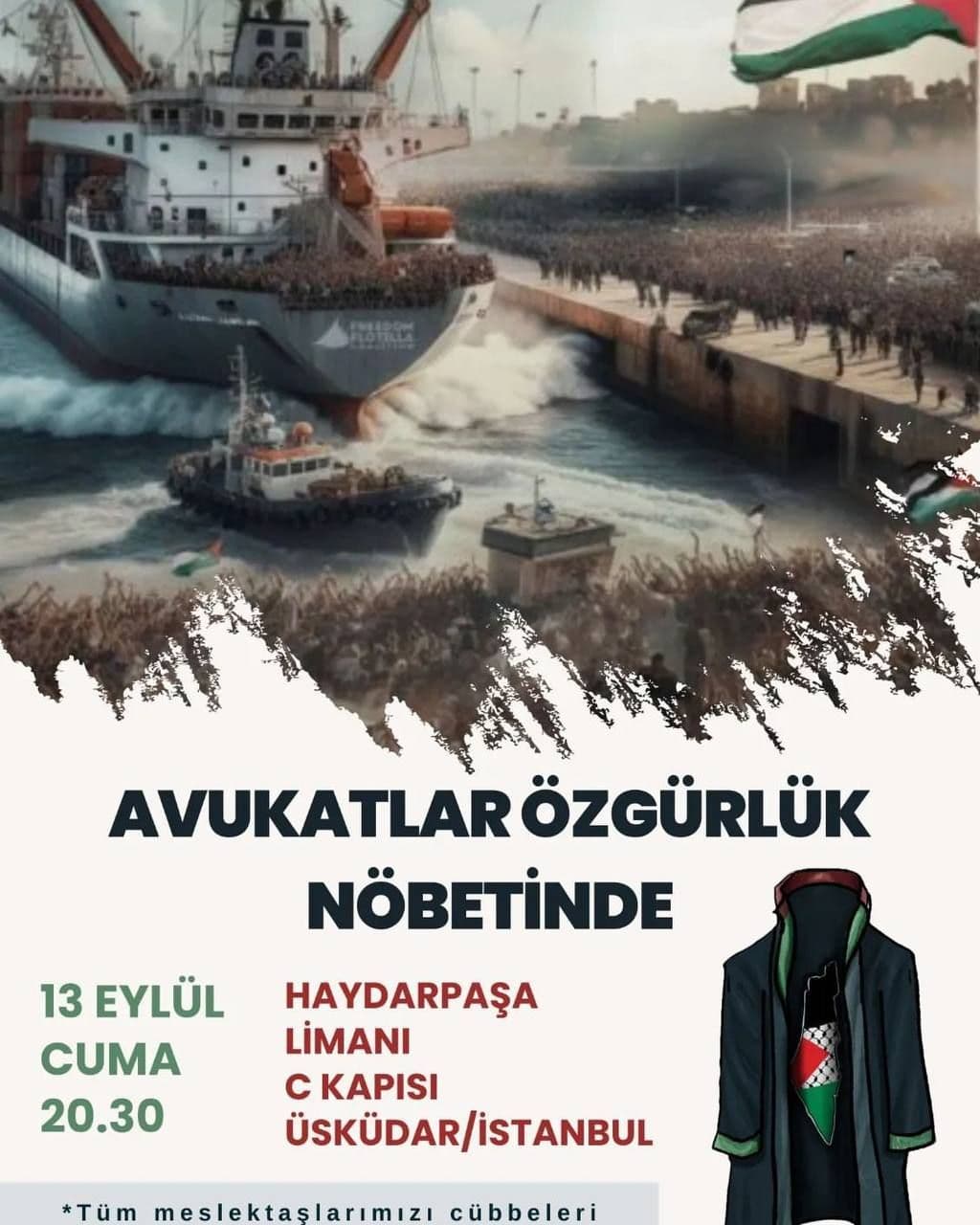 AVUKATLAR ÖZGÜRLÜK NÖBETINDE