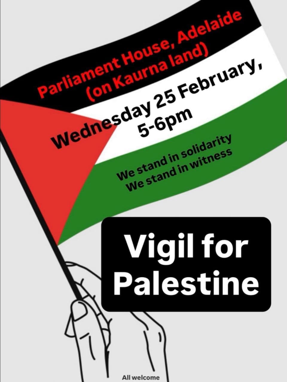 Vigil for Palestine
