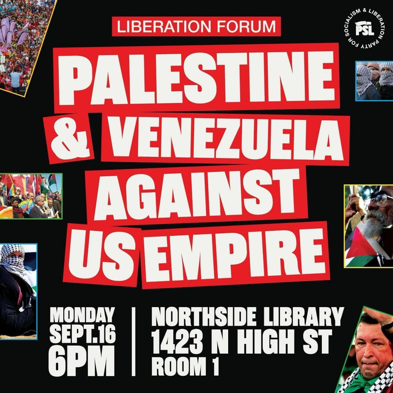 PALESTINE & VENEZUELA AGAINST US EMPIRE