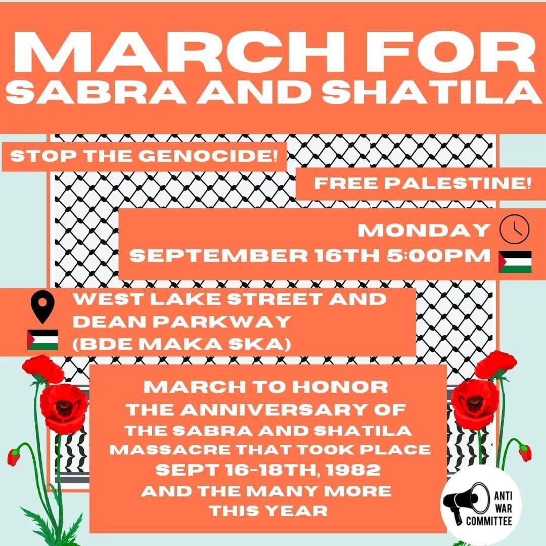 MARCH FOR SABRA AND SHATILA