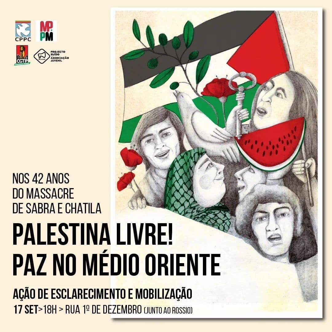 PALESTINA LIVRE! PAZ NO MÉDIO ORIENTE