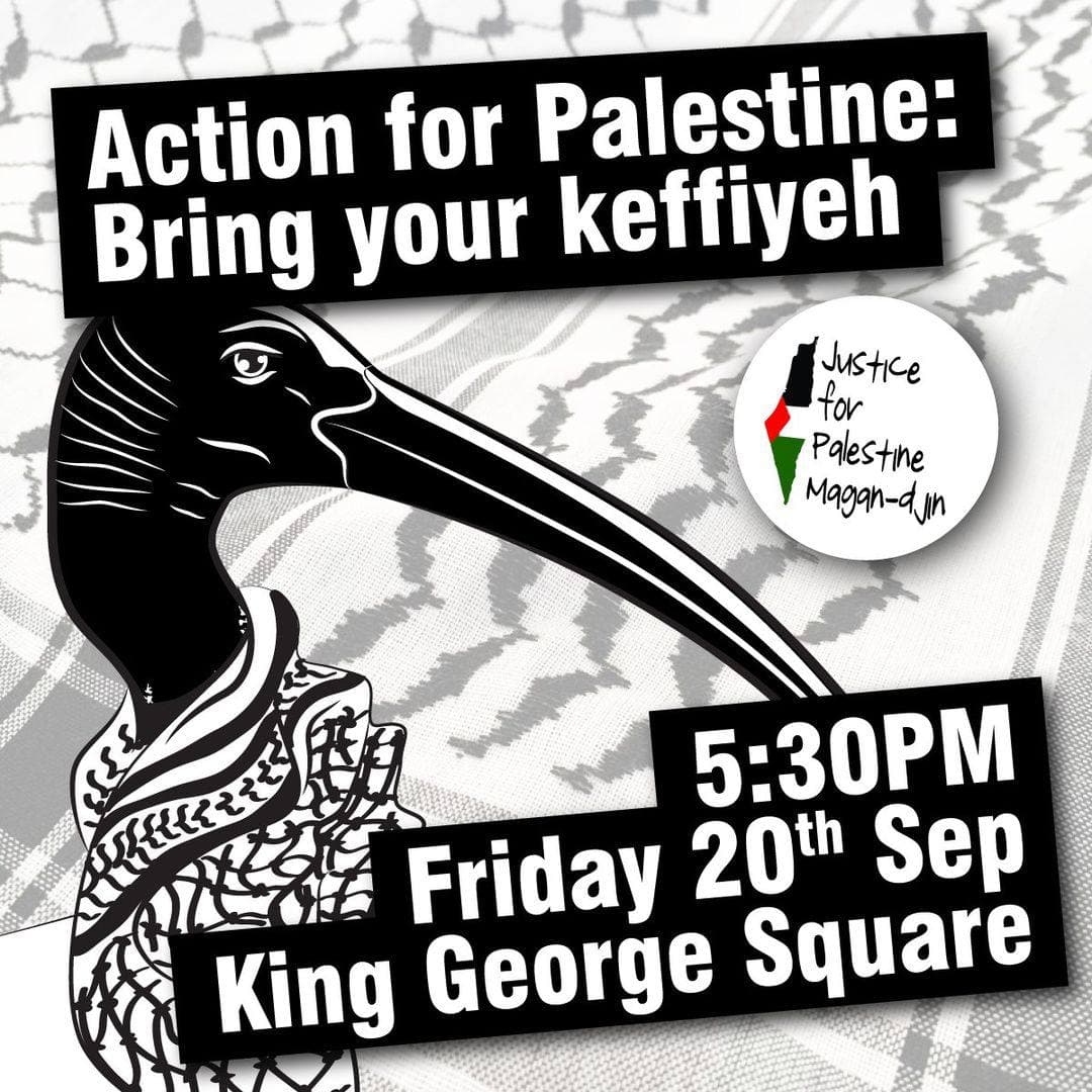 Action for Palestine: Bring your keffiyeh