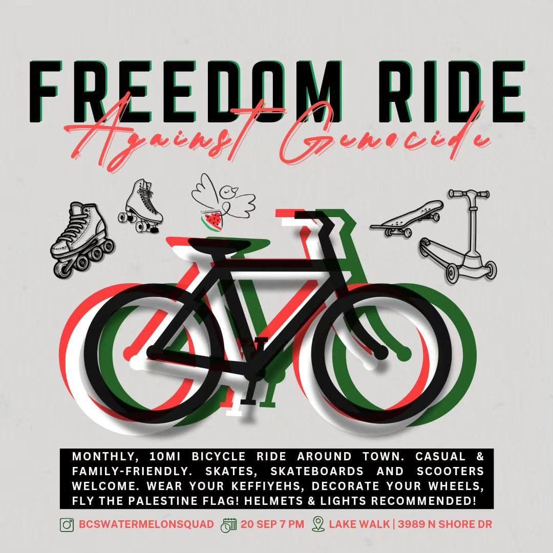 FREEDOM RIDE Against Genocide