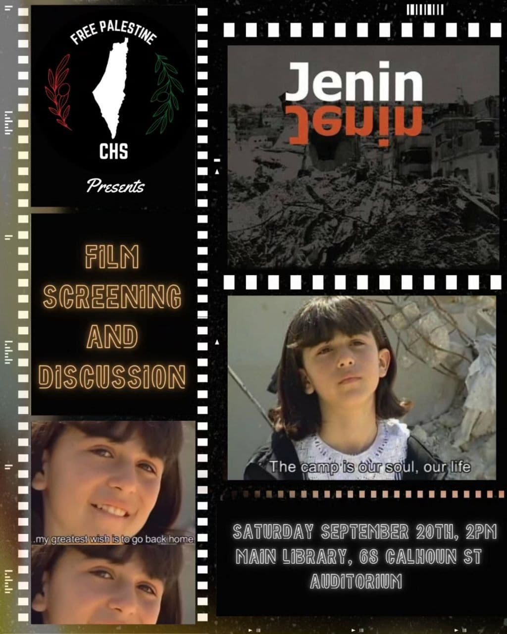 FILM SCREENING AND DiSCUSSION