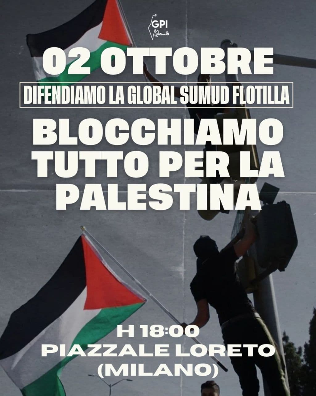 BLOCCHIAMO TUTTO PER LA PALESTINA