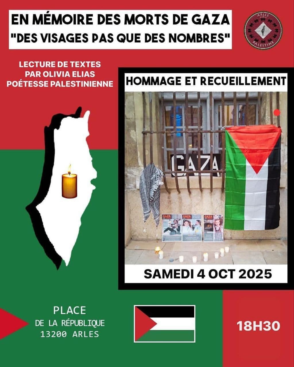 EN MÉMOIRE DES MORTS DE GAZA
