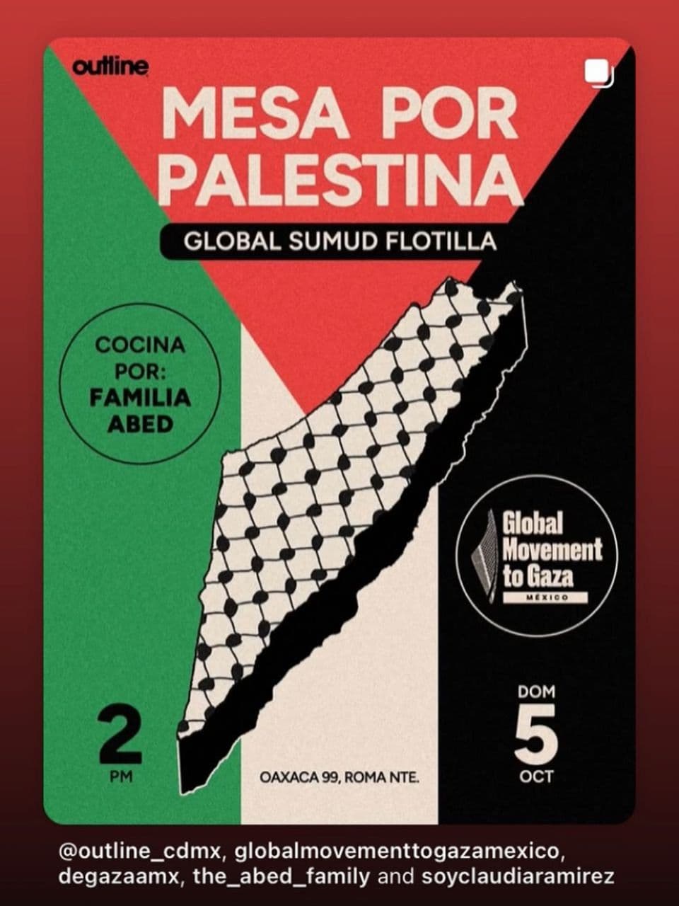 MESA POR PALESTINA