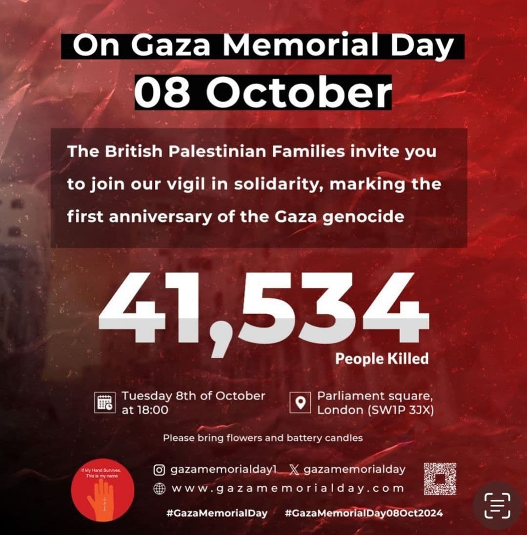 On Gaza Memorial Day