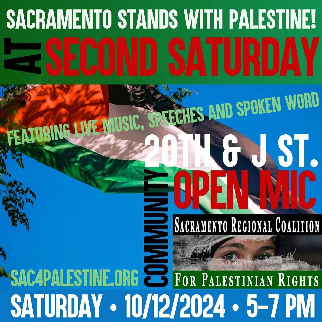 SACRAMENTO STANDS WITH PALESTINE!