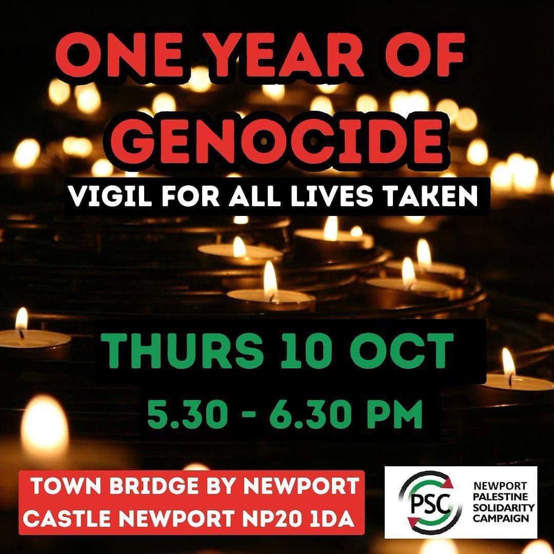 ONE, YEAR OF GENOCIDE VIGIL FOR ALL LIVES TAKEN