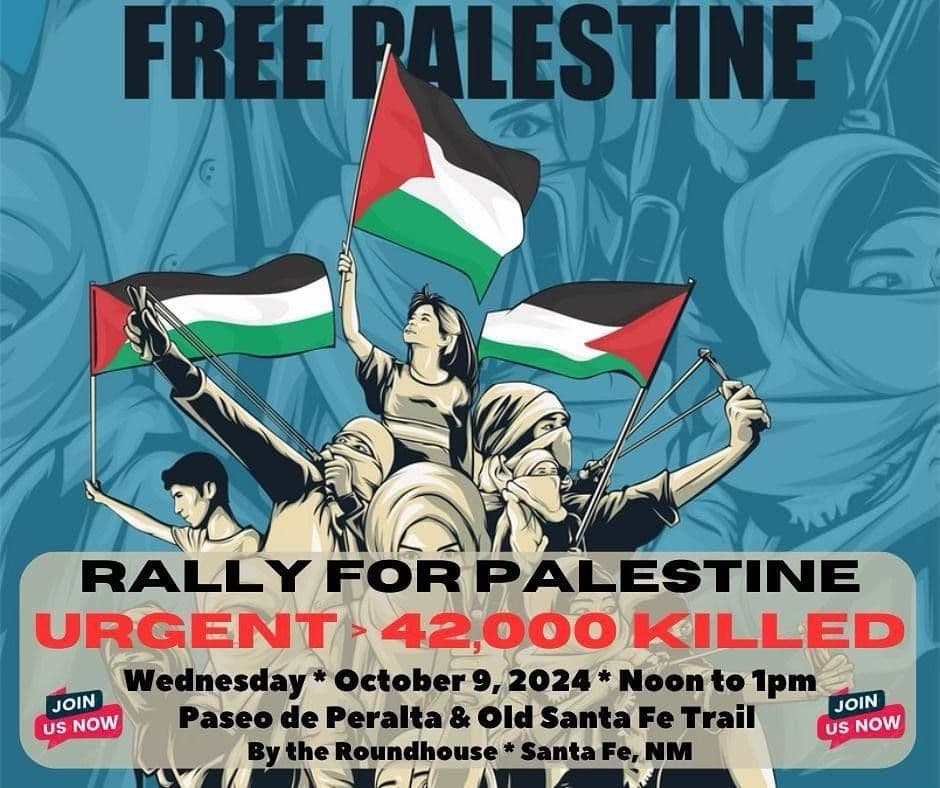 RALLY FOR PALESTINE