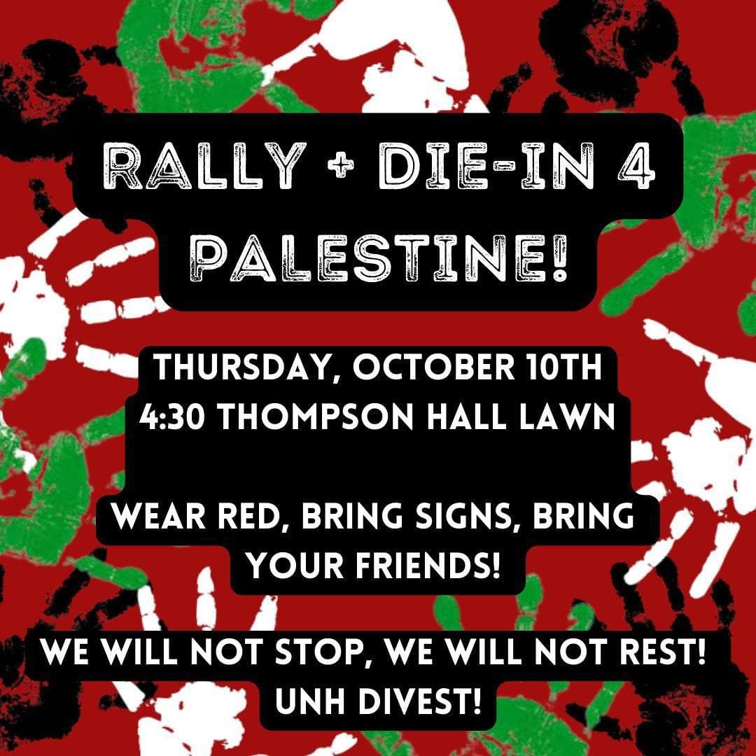 RALLY + DIE-IN 4 PALESTINE!